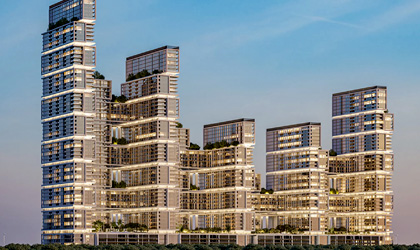 فروش آپارتمان‌های لوکس شوبا وان در شوبا هارتلند، راس الخور دبی